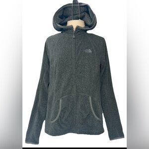 The‎ North Face Polartec Classic Full Zip Hoodie women's Size Medium gray jacket